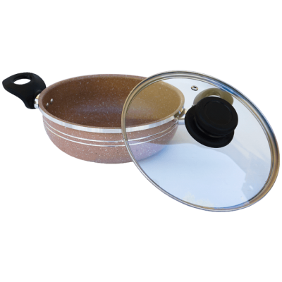 Cratita Hot Chef cu capac sticla 24 CM