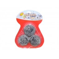 Set de 3 Bureti din otel inoxidabil 