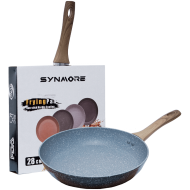 Tigaie 28 cm aluminiu antiaderenta marmorata, Synmore