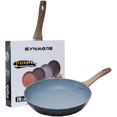 Tigaie 28 cm aluminiu antiaderenta marmorata, Synmore