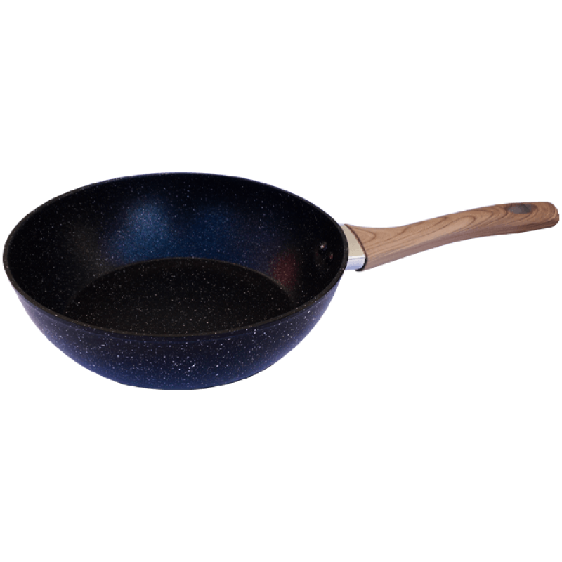 Tigaie antiaderenta 24 cm aluminiu marmorata 7.5 cm, Synmore