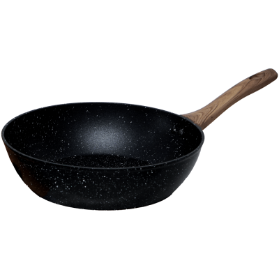 Tigaie antiaderenta 28 cm aluminiu marmorata 7.5 cm, Synmore