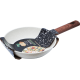 Tigaie granit 20 cm antiaderenta crem fara capac Synmore