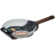 Tigaie granit 24 cm antiaderenta crem fara capac Synmore