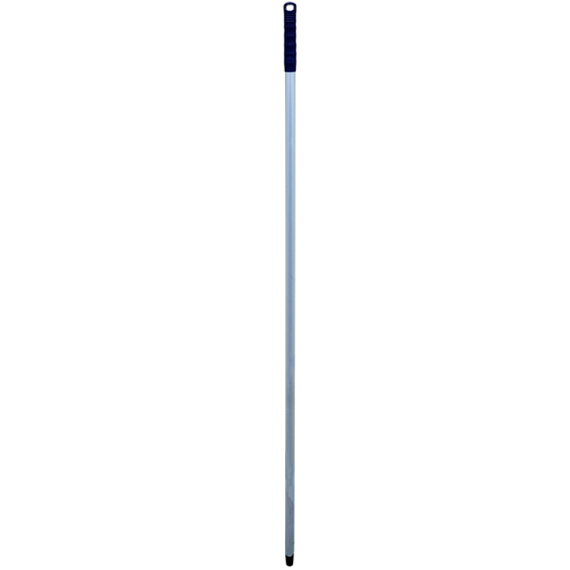 Coada metal cu filet, maner albastru 145.5 cm