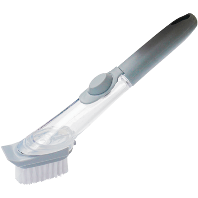 Perie cu dispenser pentru soluție de curățat, 24 cm