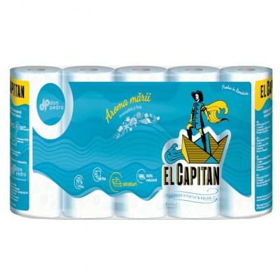 Hartie igienica El Capitan 2 straturi 10 role