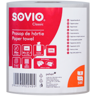 Prosop hartie cu derulare centrala Sovio 500 foi 100 m