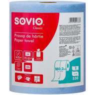 Rola prosop albastra, 2 straturi 530 foi Sovio 180.2 m