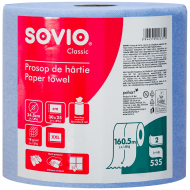 Rola prosop albastra, 2 straturi 535 foi Sovio 160.5 m