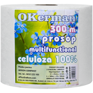 Rolă prosop hârtie 300 m Okerman