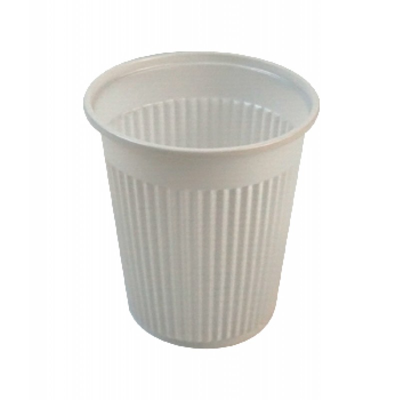 Pahar plastic alb 200 ml Premium 100 buc