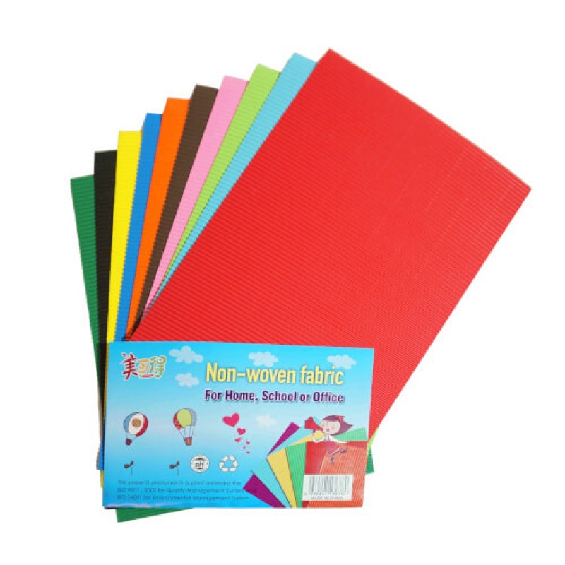 Coli buretate hartie A4, 10 coli multicolore