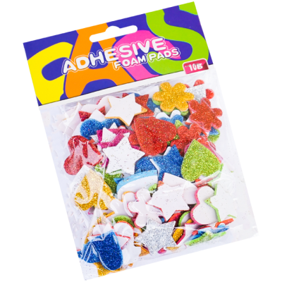Set creativ de figurine diverse precum stea, inima, floare, multicolore, cu sclipici