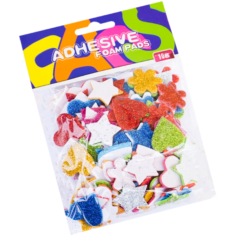 Set creativ de figurine diverse precum stea, inima, floare, multicolore, cu sclipici