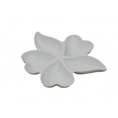 Farfurie ceramica cu 5 compartimente 9 inch