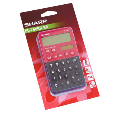 Calculator de Buzunar SHARP EL-760-RB