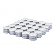 Lumânări pastilă neparfumate, 50 buc/pac, timp de ardere 4 ore