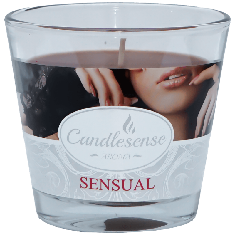 Lumanare parfumata Sensual 26 ore in pahar de sticla Candlesense