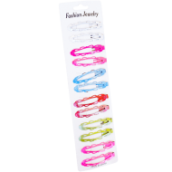 Set 12 clame par model pentru fetite