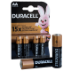 Baterii Alcaline R6 4 buc/set Duracell