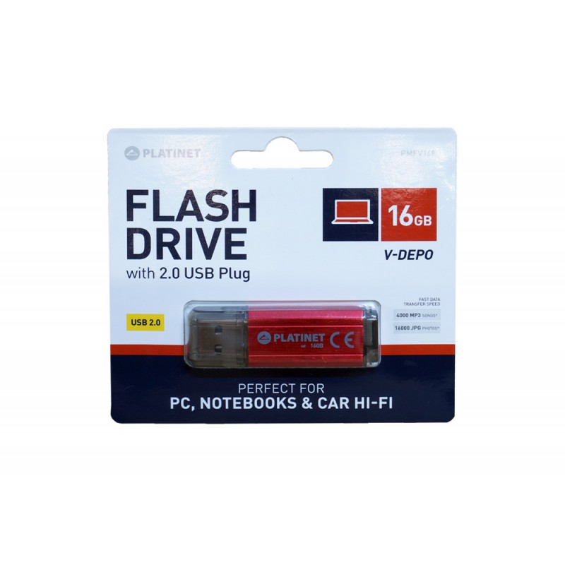 Stick memorie USB 2.0 Platinet 16 GB