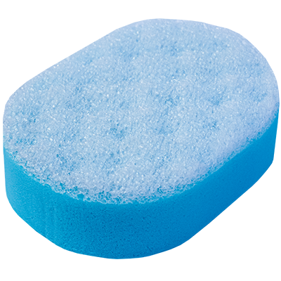 Burete de baie oval 16 cm cu textura moale - Ropack