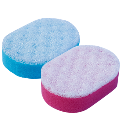 Burete de baie oval 16 cm cu textura moale - Ropack