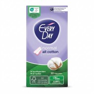 Absorbante zilnice normale din bumbac pentru igiena intima 30 bucati EveryDay