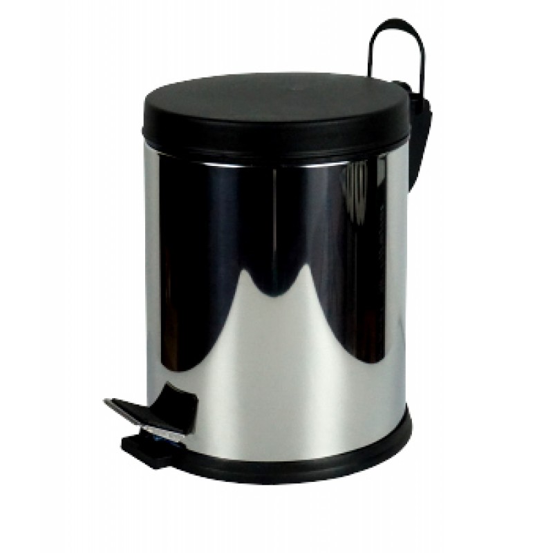 Cos gunoi inox cu pedala 5 l