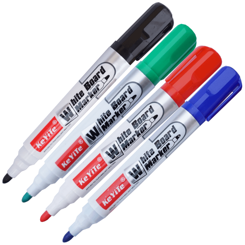 Marker pentru whiteboard 4 culori/set KeYeTe