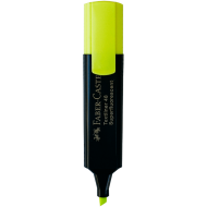 Textmarker fluorescent galben Faber-Castell 