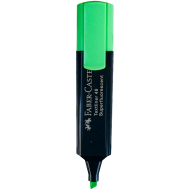 Textmarker fluorescent verde Faber-Castell 