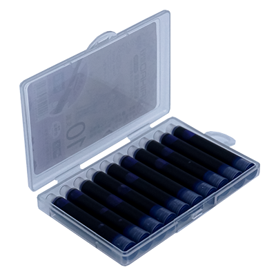 Set 10 rezerve albastre pentru stilou, Aihao