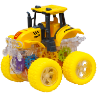 Tractor jucarie turbo cu roti mari si lumini Adison