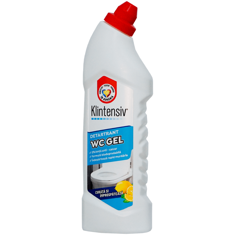 Detartrant WC gel, 750 ml, Klintensiv