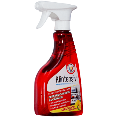 Soluție de curățare electrocasnice bucătărie Klintensiv 500 ml