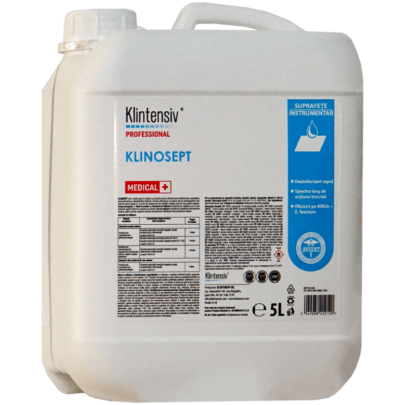 Klinosept dezinfectant suprafețe Klintensiv 5 L