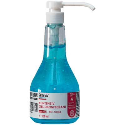 Gel dezinfectant maini Klintensiv Popica 500 ml