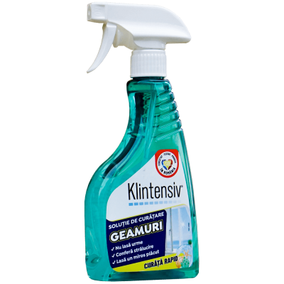 Soluție curățare geamuri Klintensiv 500 ml