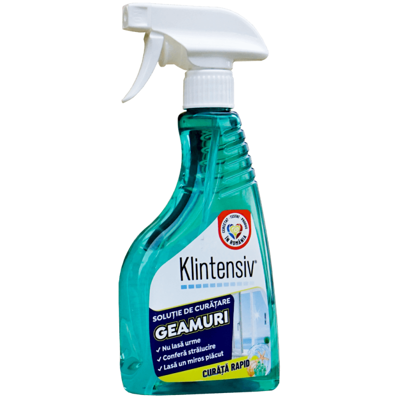 Soluție curățare geamuri Klintensiv 500 ml