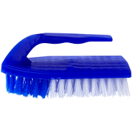 Perie plastic de frecat cu maner 14.5 cm