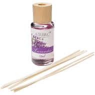 Odorizant de camera la sticluta cu betisoare, Airbrc, aroma de lavanda, 50 ML