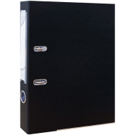 Biblioraft plastifiat 55 mm Okerman negru
