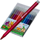 Set 12 carioci cu sclipici colorate pentru desen si creatie, Soricelul Chitibus