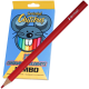 Creioane colorate Jumbo 12 buc preascutite pentru copii, Soricelul Chitibus