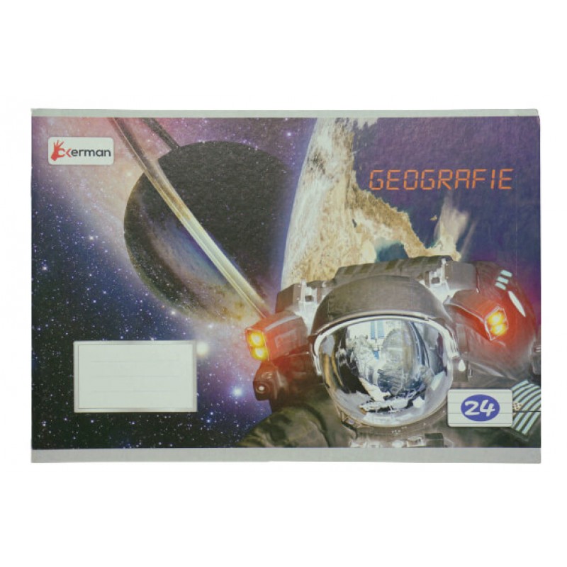 Okerman caiet de geografie, 24 file