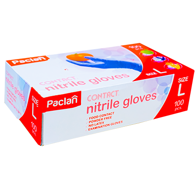 Manusi nitril 100 buc mov L Paclan
