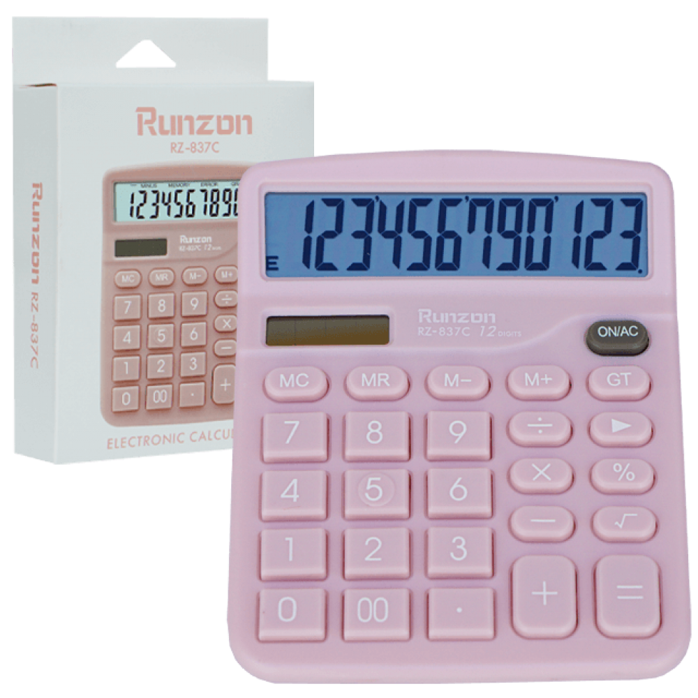 Calculator de birou color mic RZ-837C 14.8*12*5 cm