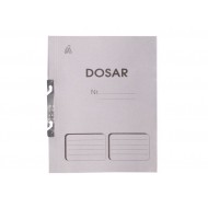 Dosar carton alb pentru incopciat, coperta 1/1